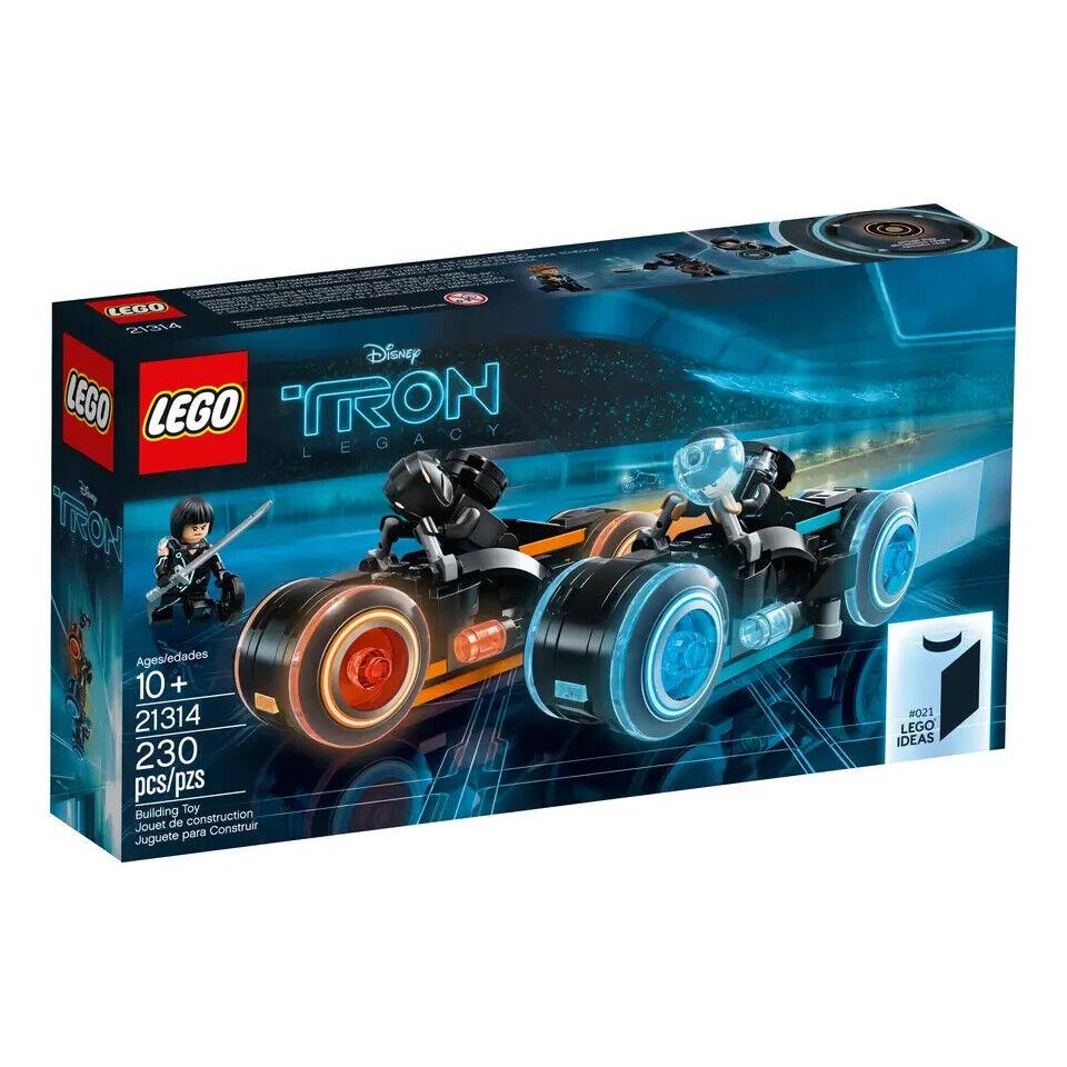 Lego Tron: Legacy Lightcycle 21314 Lego Ideas Cuusoo Minifigure Building Set