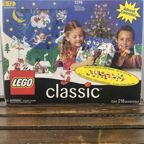 Lego Classic Holiday Christmas Advent Calendar 1298 218 Pc 1998