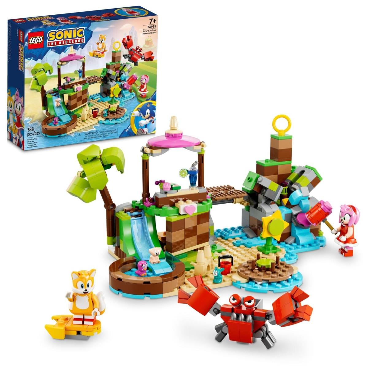 Lego 6427602 Sonic The Hedgehog Amy`s Animal Rescue Island Playset