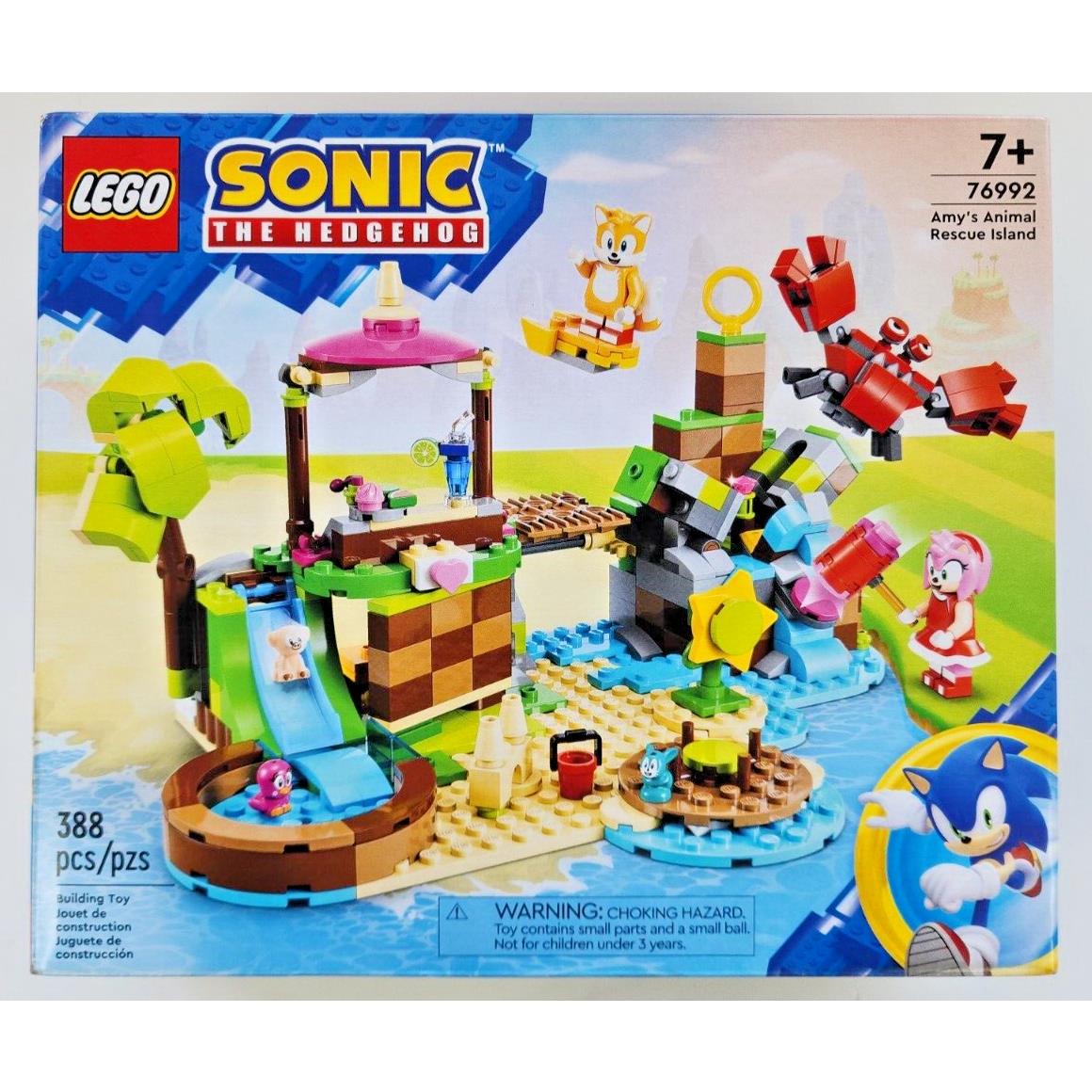 Lego Sonic The Hedgehog Amy s Animal Rescue Island 76992