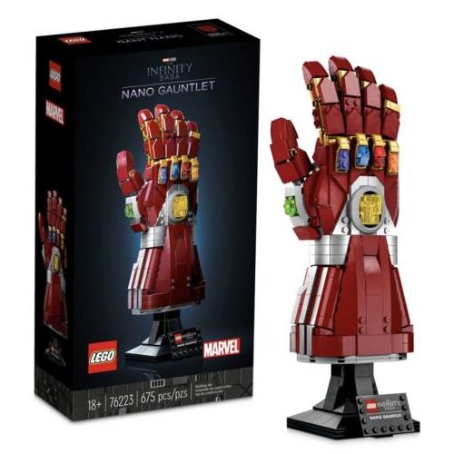 Lego Marvel Avengers 76223 Nano Gauntlet Collectible 675pc Building Set