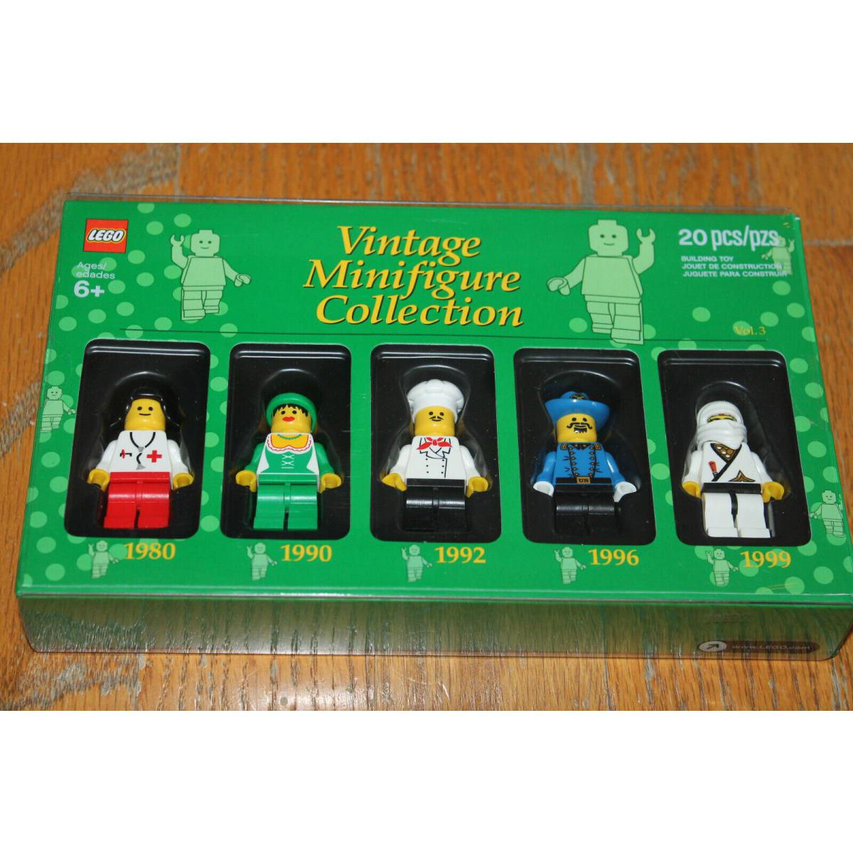 Lego 5000439 Holiday 5 pc Vintage Minifigure Set 1980 1990 1992 1996 1999 Tru ed