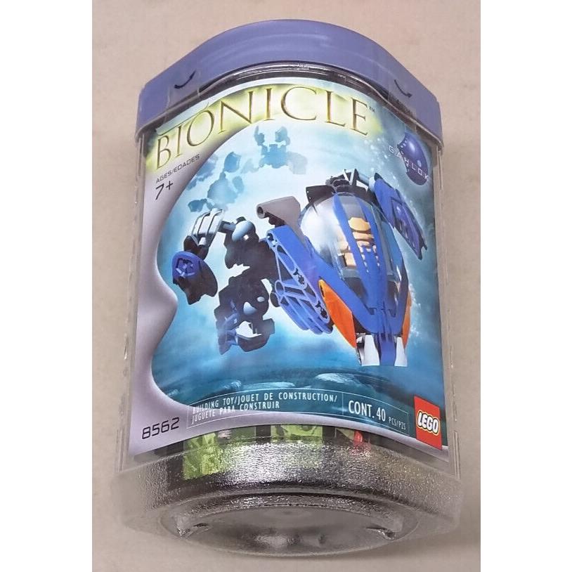 Lego Bionicle 8562 Gahlok Blue Water Bohrok Orange Krana Mask