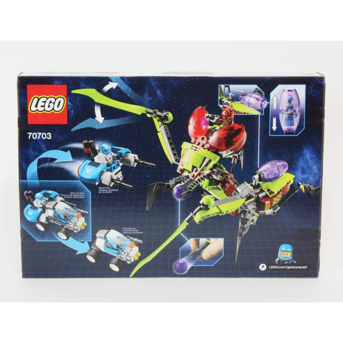 Lego Galaxy Squad Star Slicer - Set 70703 Robot Alien Buggoid Solomon Blaze