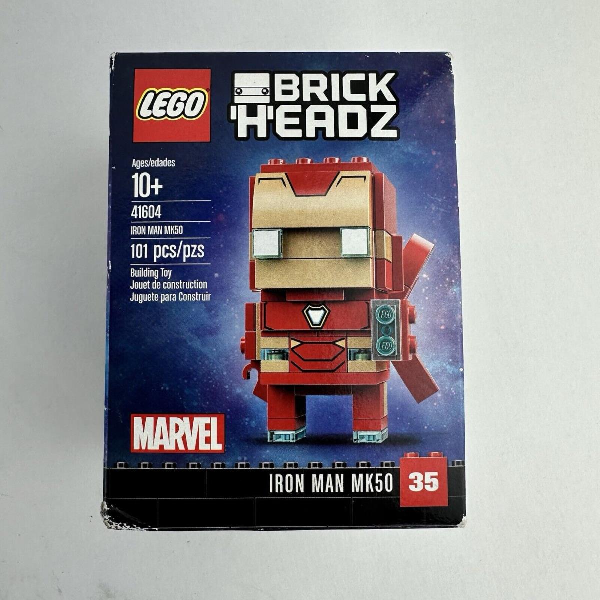 Lego Brickheadz: Marvel Iron Man MK50 Lego 41604. F1