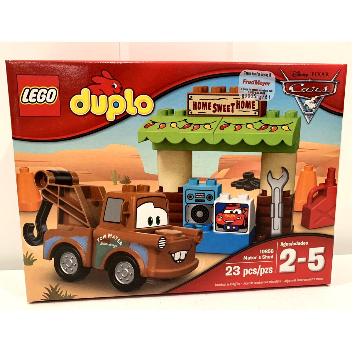 Lego Duplo Master Shed Building Kit 10856 Building Kit 23 Pcs Toy Retired Set