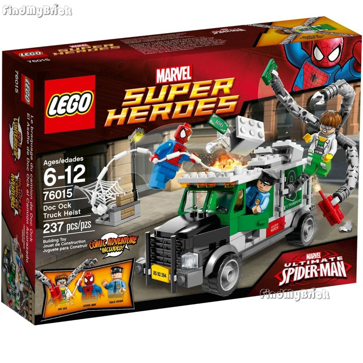 Lego Marvel Super Heroes Ultimate Spider-man 76015 Doc Ock Truck Heist