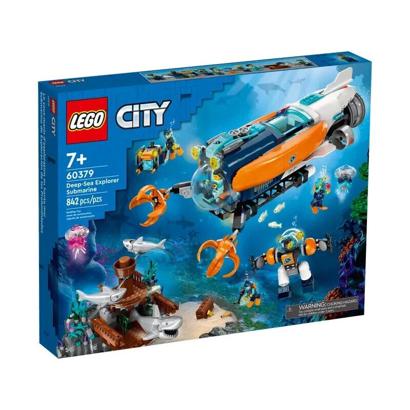 Lego - City Deep-sea Explorer Submarine 60379 Premium-quality Playset