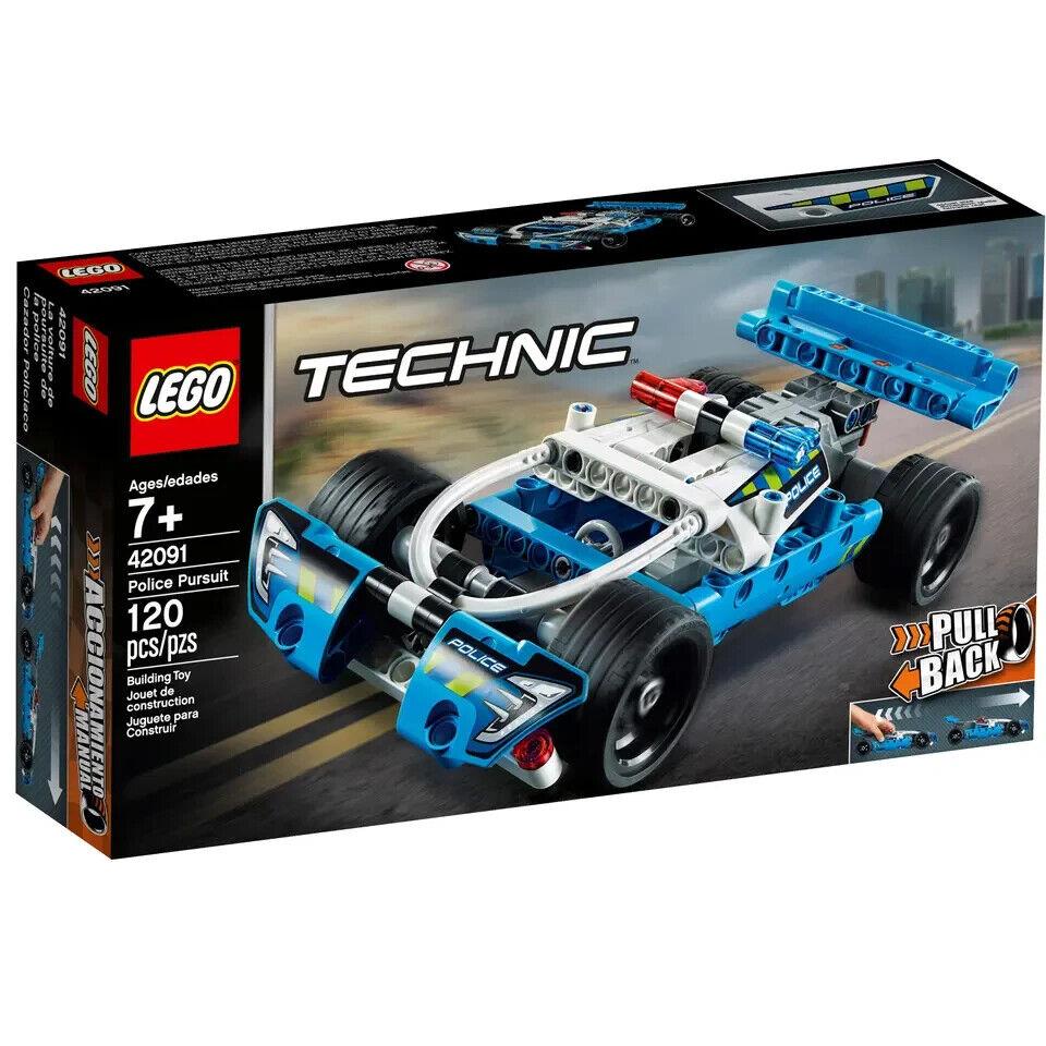 Lego Police Pursuit 42091 Technic Minifigure Building Set