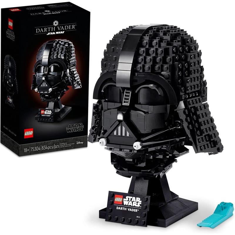 Lego Star Wars Darth Vader Helmet 75304 Set Mask Display Model Kit For Adults t