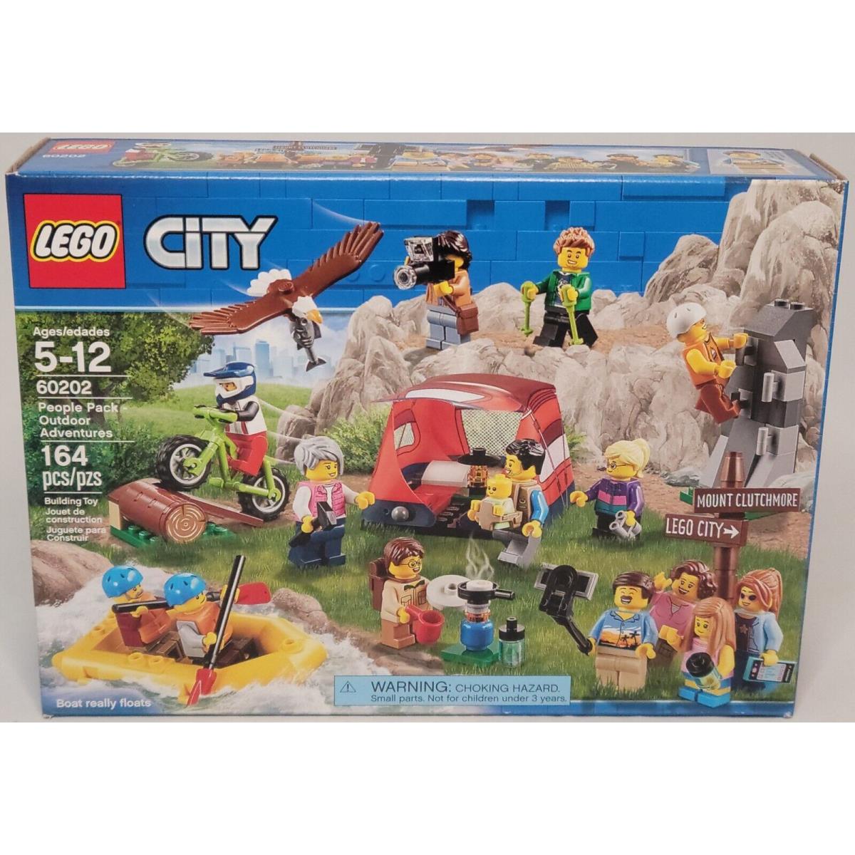 Lego 60202 People Pack - Outdoor Adventures City Baby Eagle Tent Dinghy