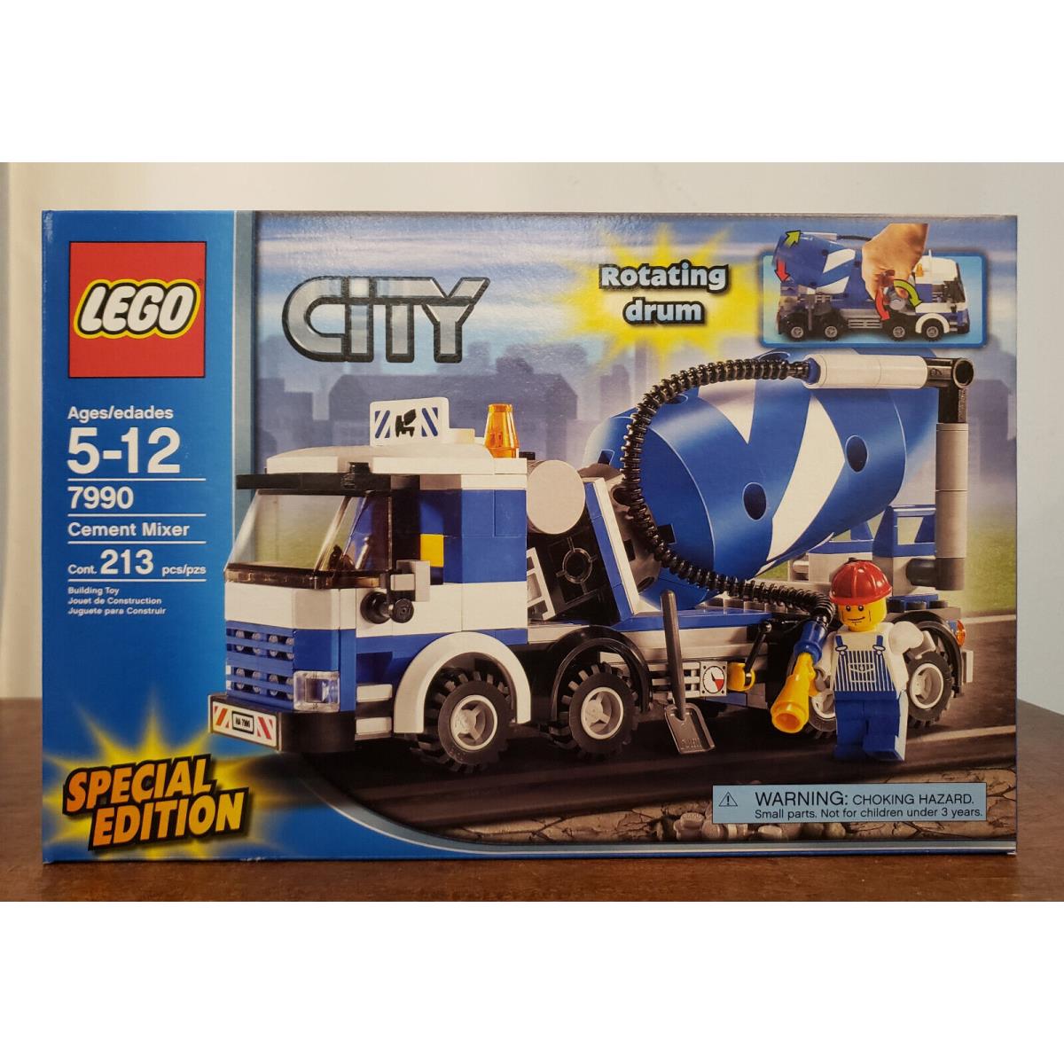 Lego Set 7990 City Cement Mixer