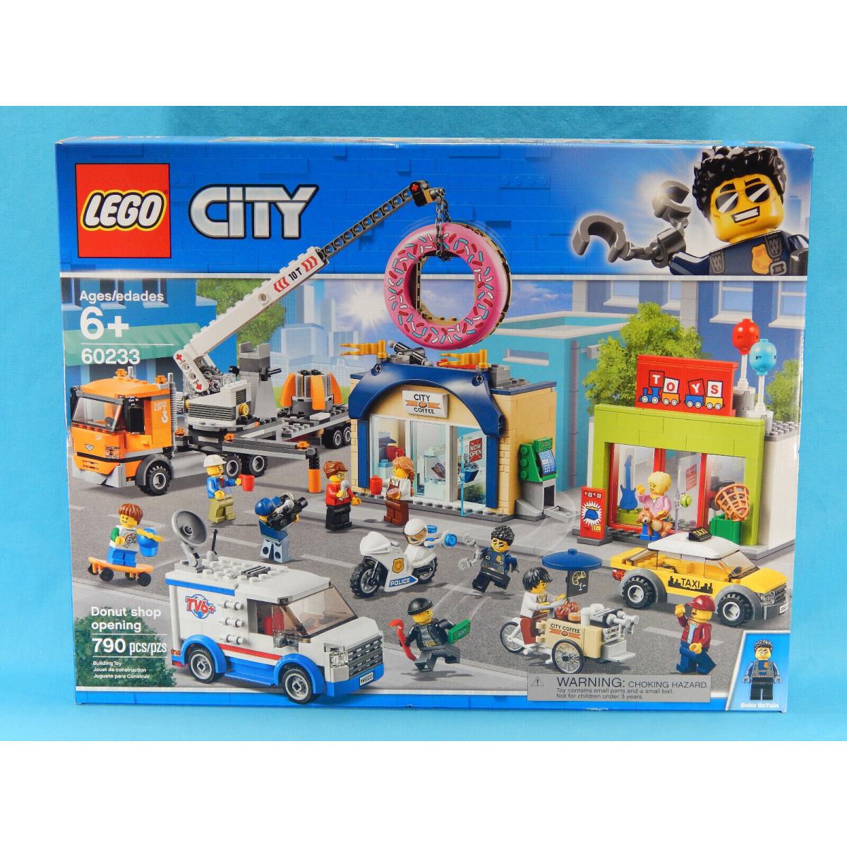 Lego City 60233 Donut Shop Opening 790pcs 2019 Duke Deta