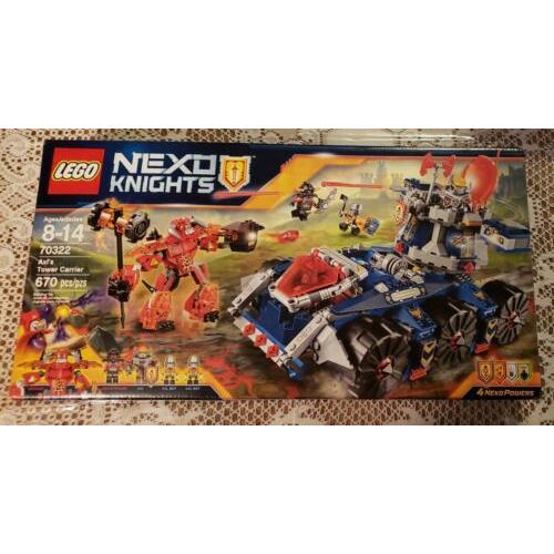 Lego Nexo Knights Axl`s Tower Carrier 70322
