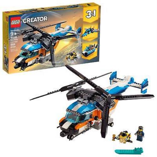 Lego Creator Twin-rotor Helicopter 31096