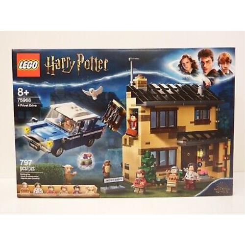 Lego - Harry Potter 75968 - 4 Privet Drive - 797 pc Set - Age 8-14 Yrs