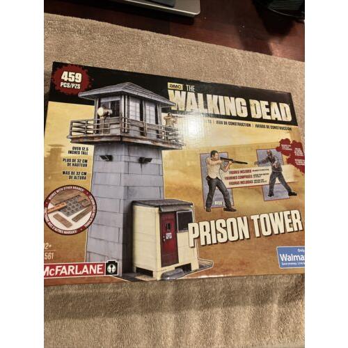 Walking Dead Prison Tower Lego Set. In Package