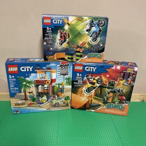 Lego City Set Lot. 60299 60293 and 60328