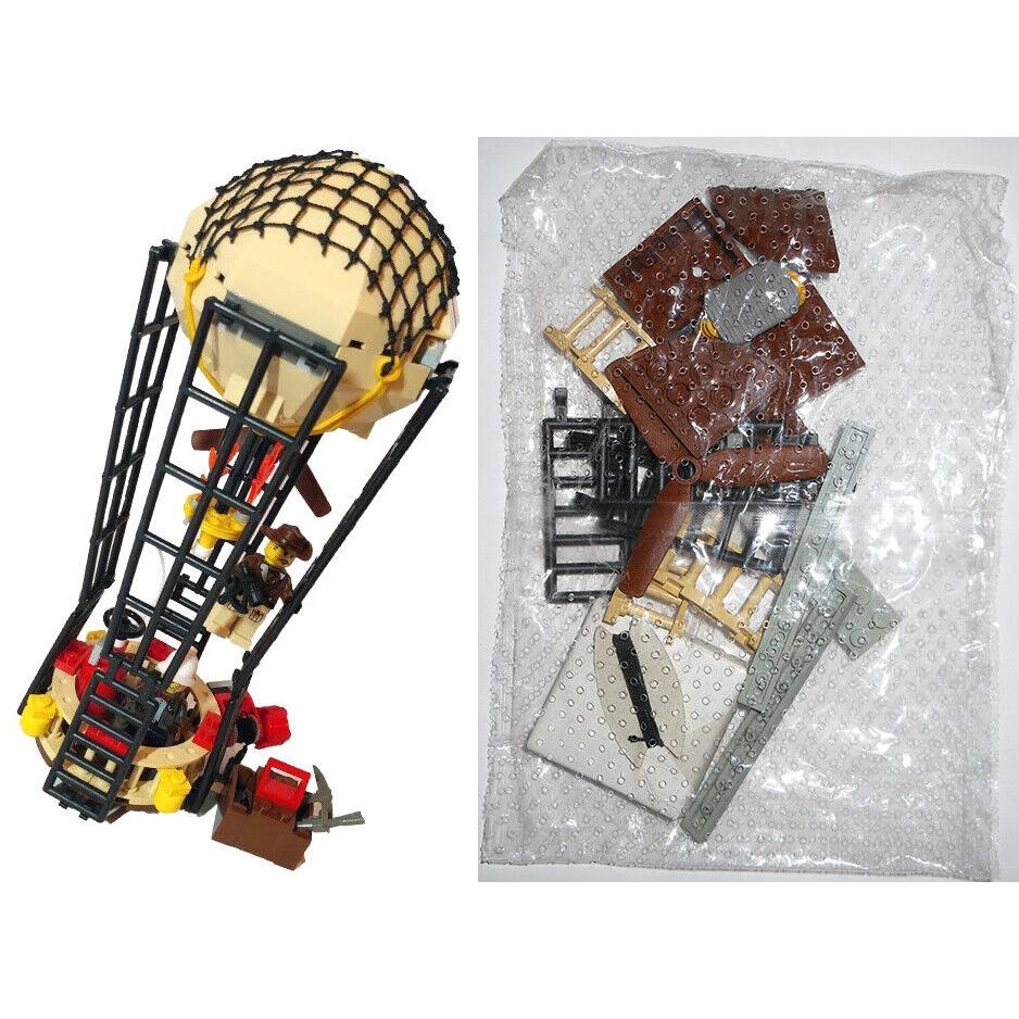 Lego 7415 Aero Nomad - Unsealed Bag Partial Set - Adventurers Orient x264