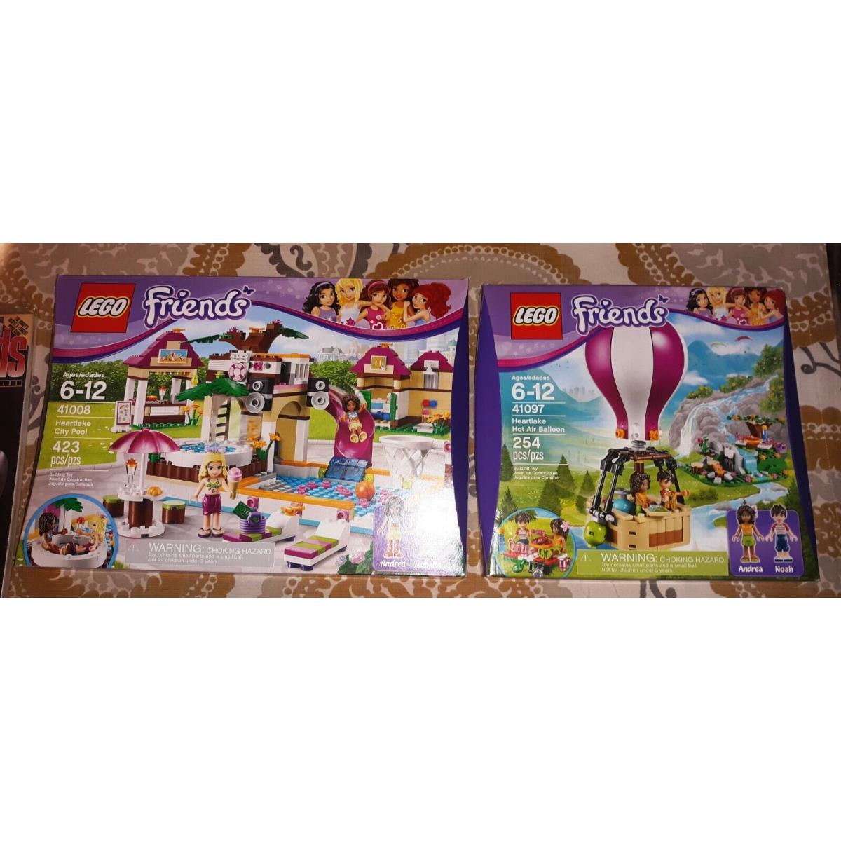 Lego Friends 41093 41097 Heartlake Hair Salon Balloon 2 Set Giftpack