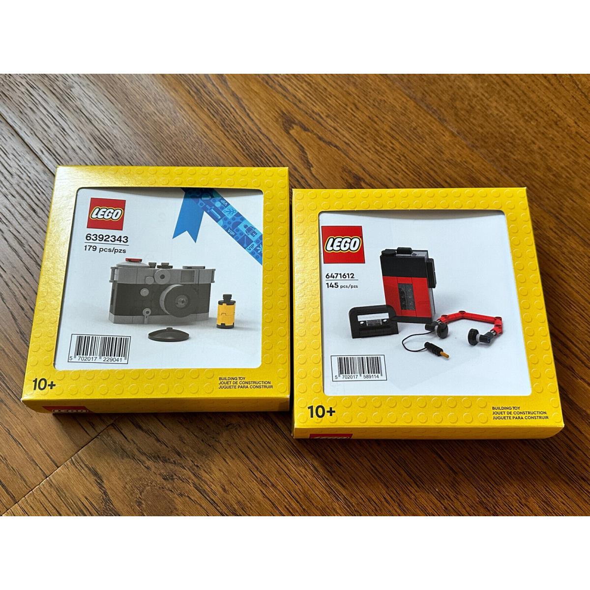 Lego Retro Camera Retro Tape / Cassette Player Vip Excl. Rare 6392343 6471611