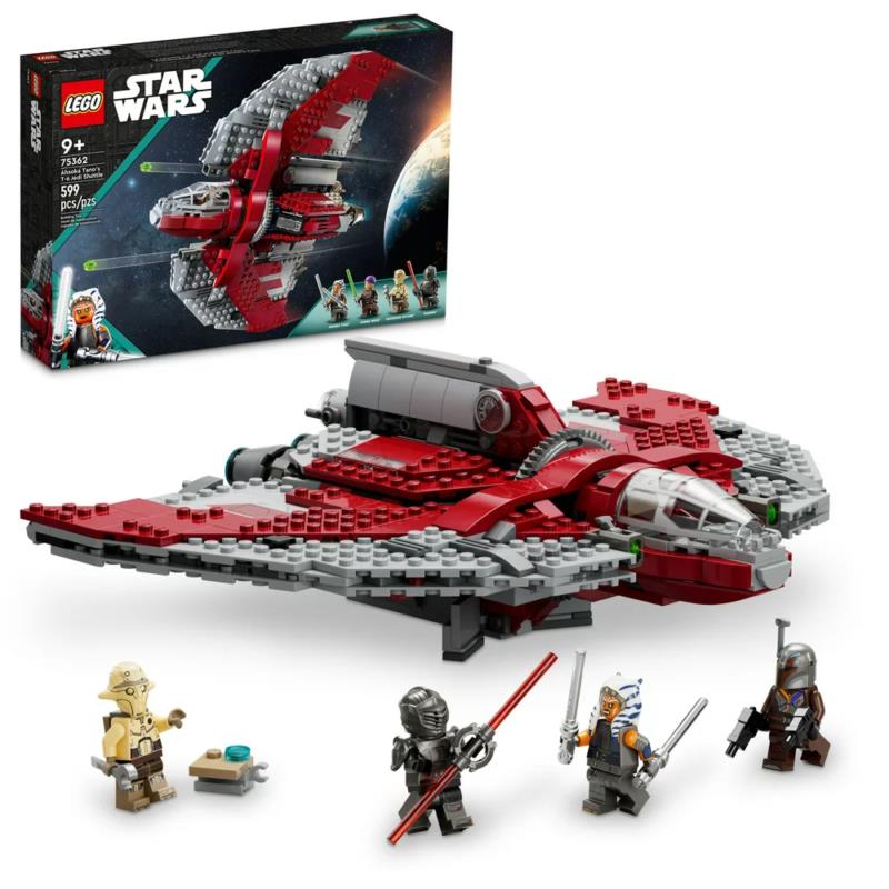 Lego Star Wars Ahsoka Tano s T-6 Jedi Shuttle 75362 Building Toy Set Gift