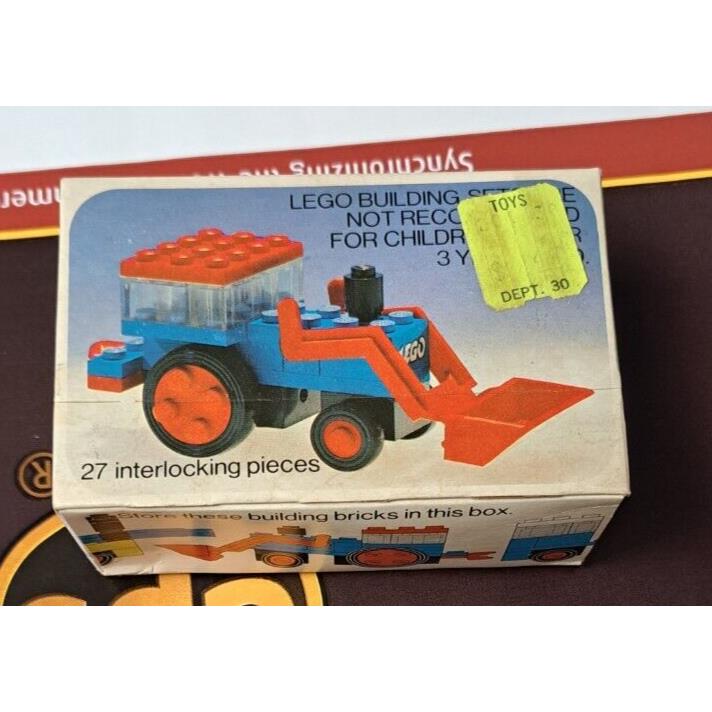1973 Lego Set 410 Payloader Never Opened Rare