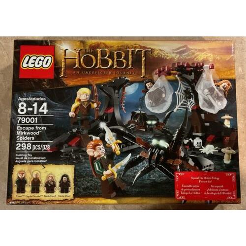 2012 Lego The Hobbit: Escape From Mirkwood Spiders 79001