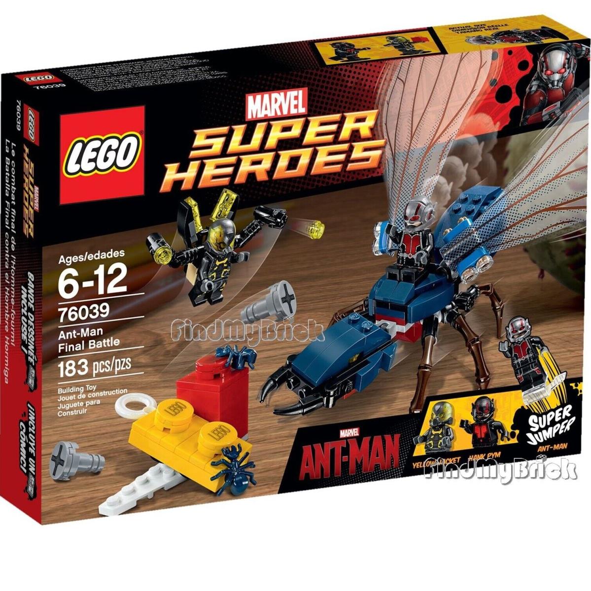 Lego Marvel Super Hero 76039 Ant-man Final Battle