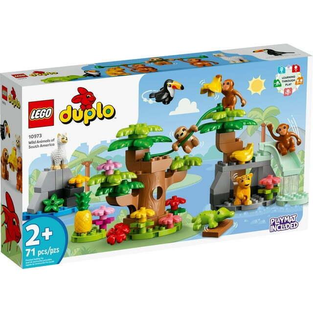 Lego Duplo Wild Animals of South America 10973 Building Toy Educational Set