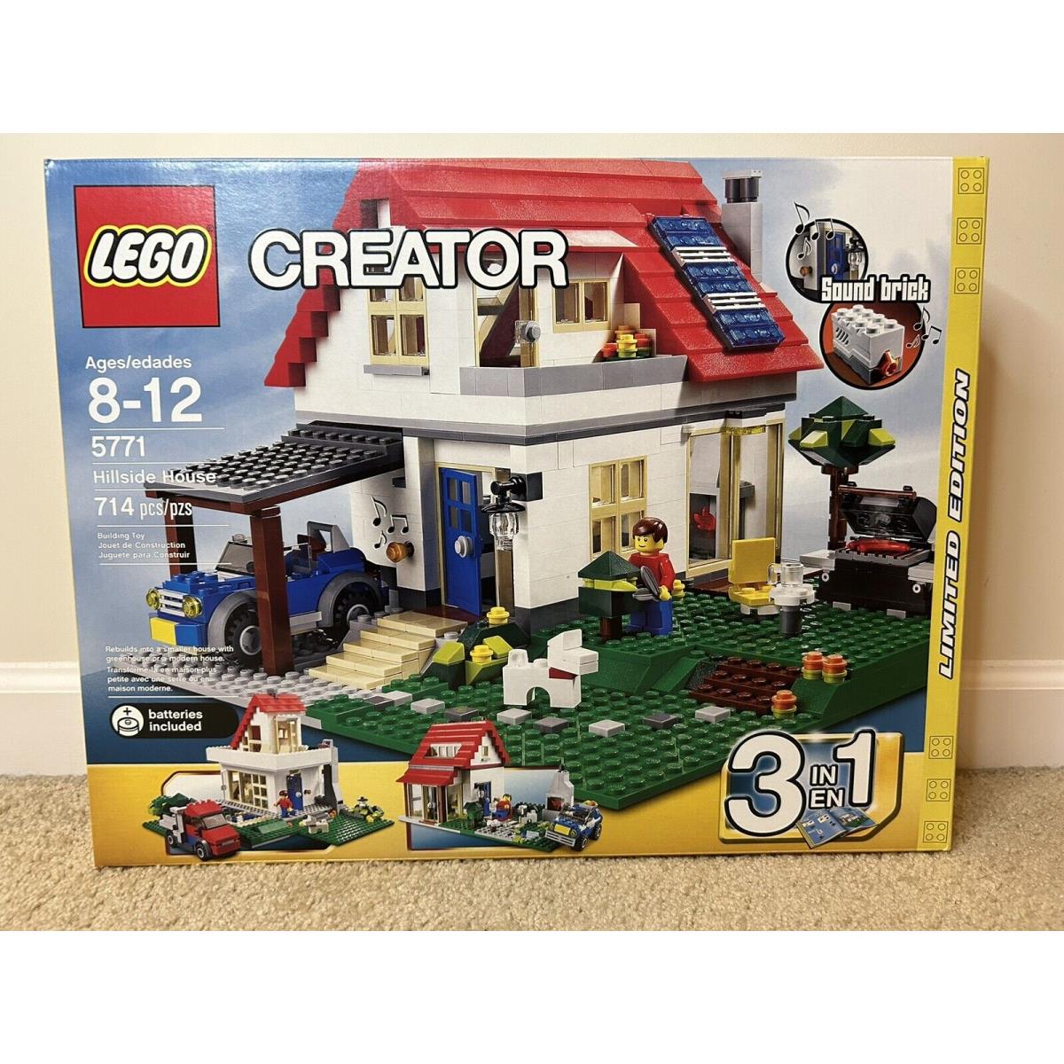 Lego Creator 5771 Hillside House Retired - Ready To Ship