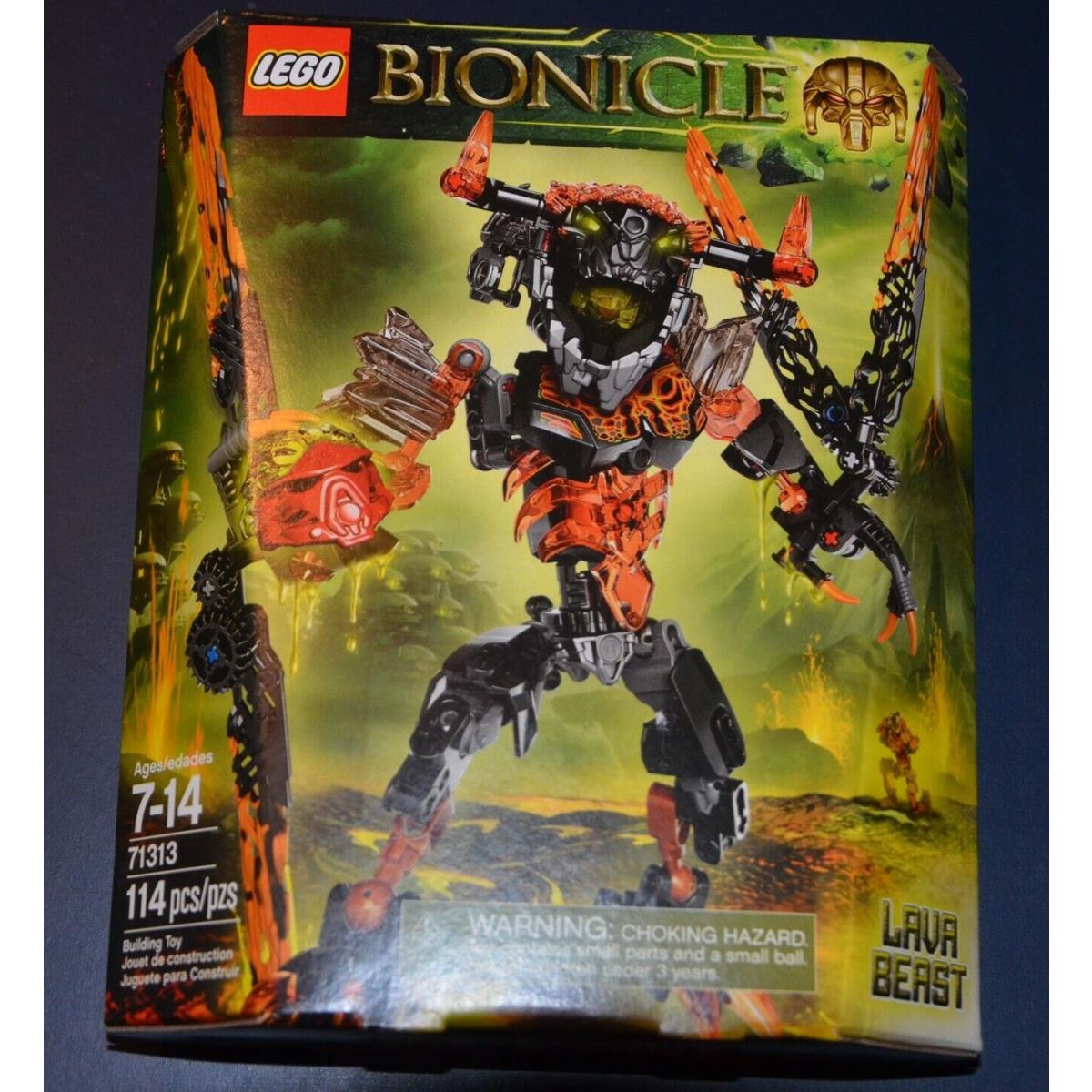 Lego 71313 Bionicle Lava Beast Set