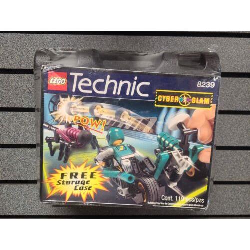 Lego Technic Cyber Slam W/ Storage Case 8239 Ships Fast