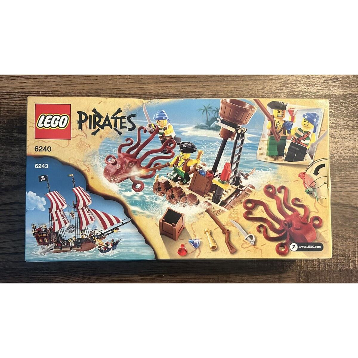 Lego 6240 Set Pirates - Kraken Attackin` 2009 Look