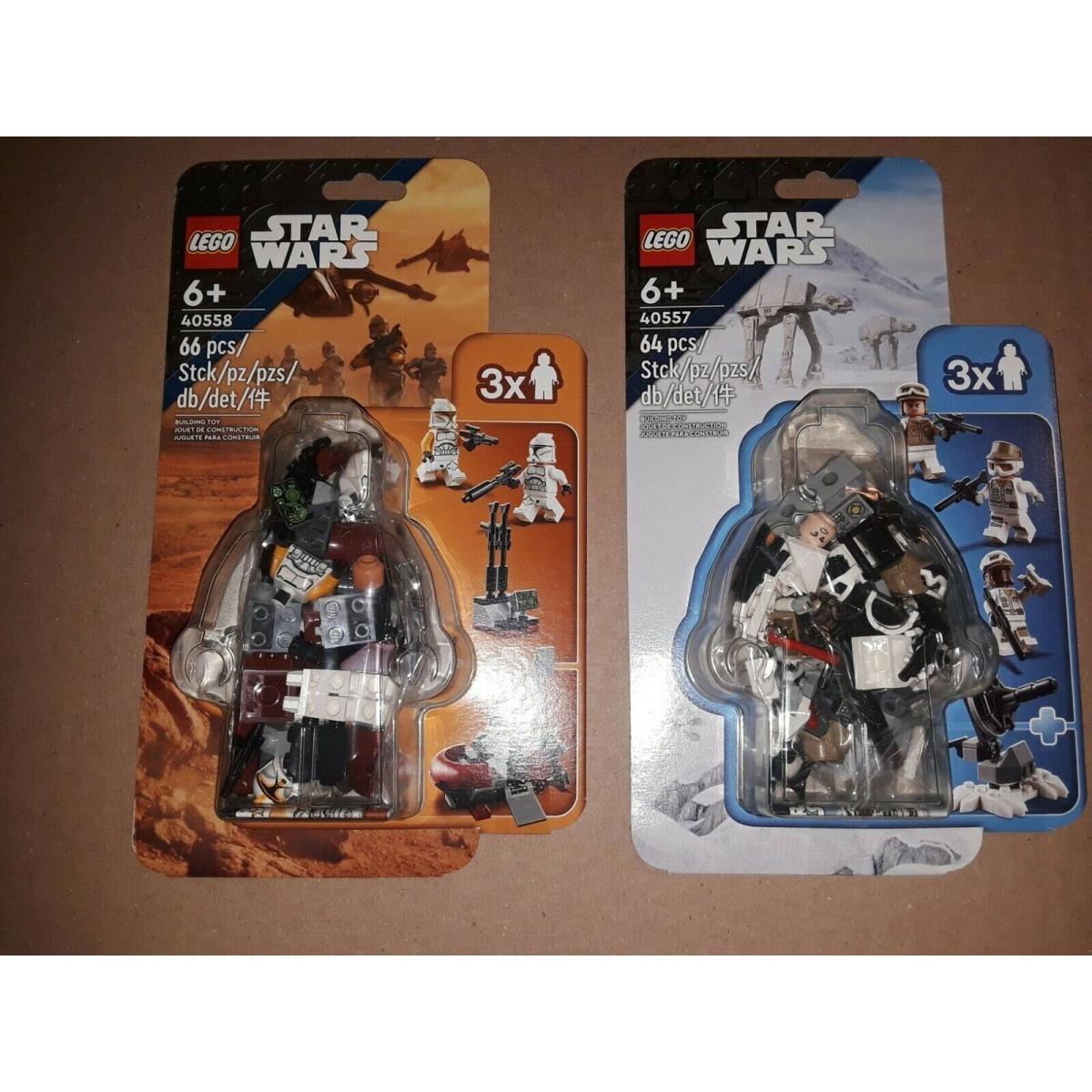 Lego Star Wars 40557 Defense of Hoth 40558 Trooper Commander Station Ffs