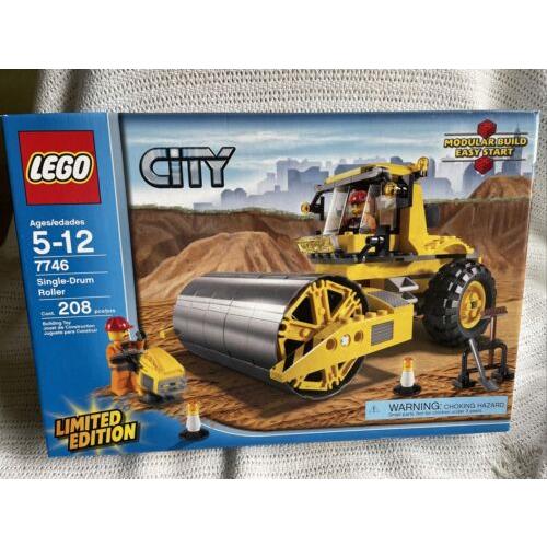 Lego City 7746 Limited Edition Single-drum Roller Nisb
