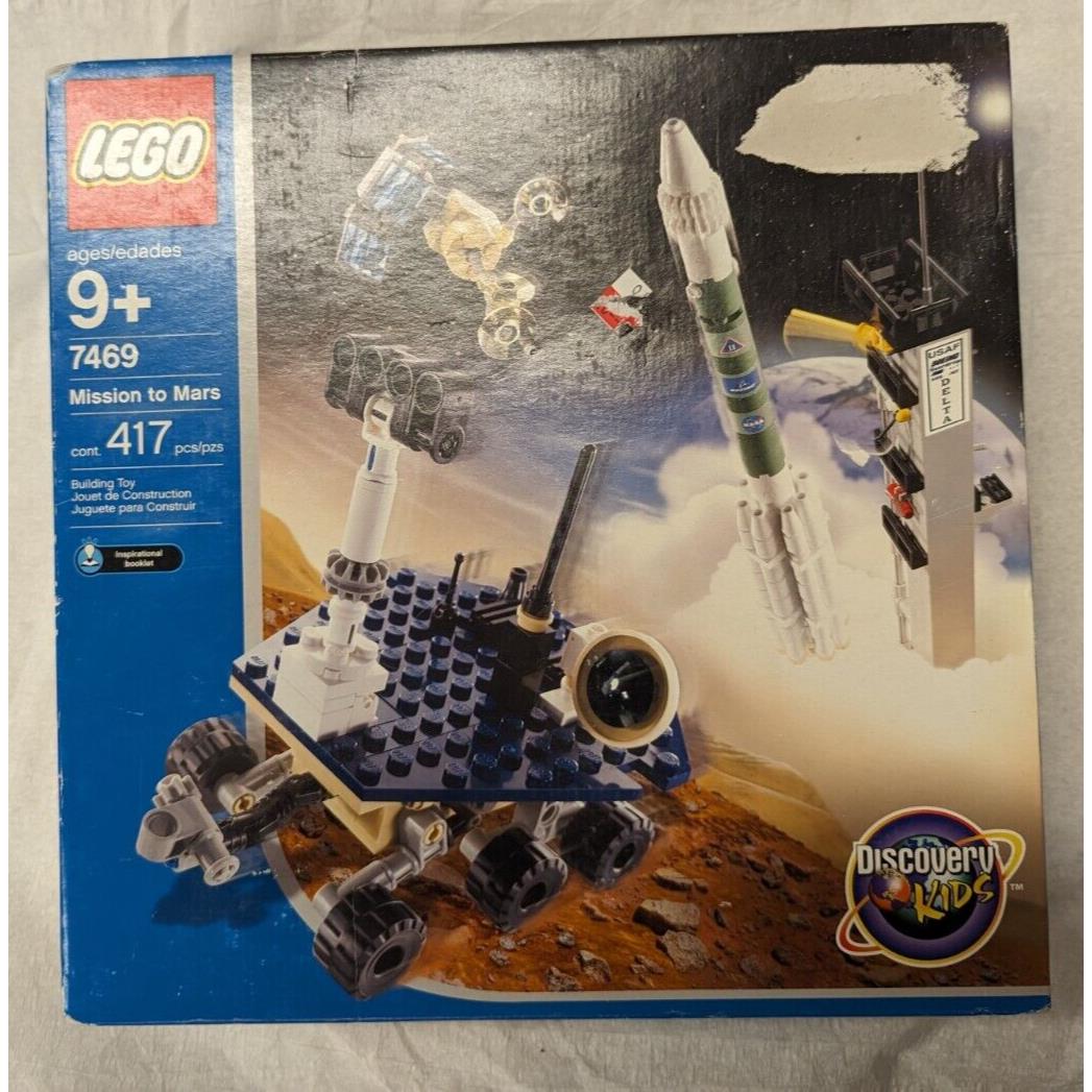 Lego Discovery 7469 Mission to Mars Box with Minor Damage - Retired