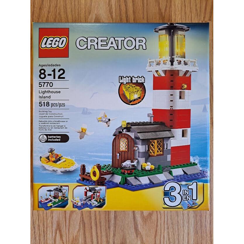 Lego Creator Lighthouse Island 5770 3 in 1 C-10 Mint Mimb