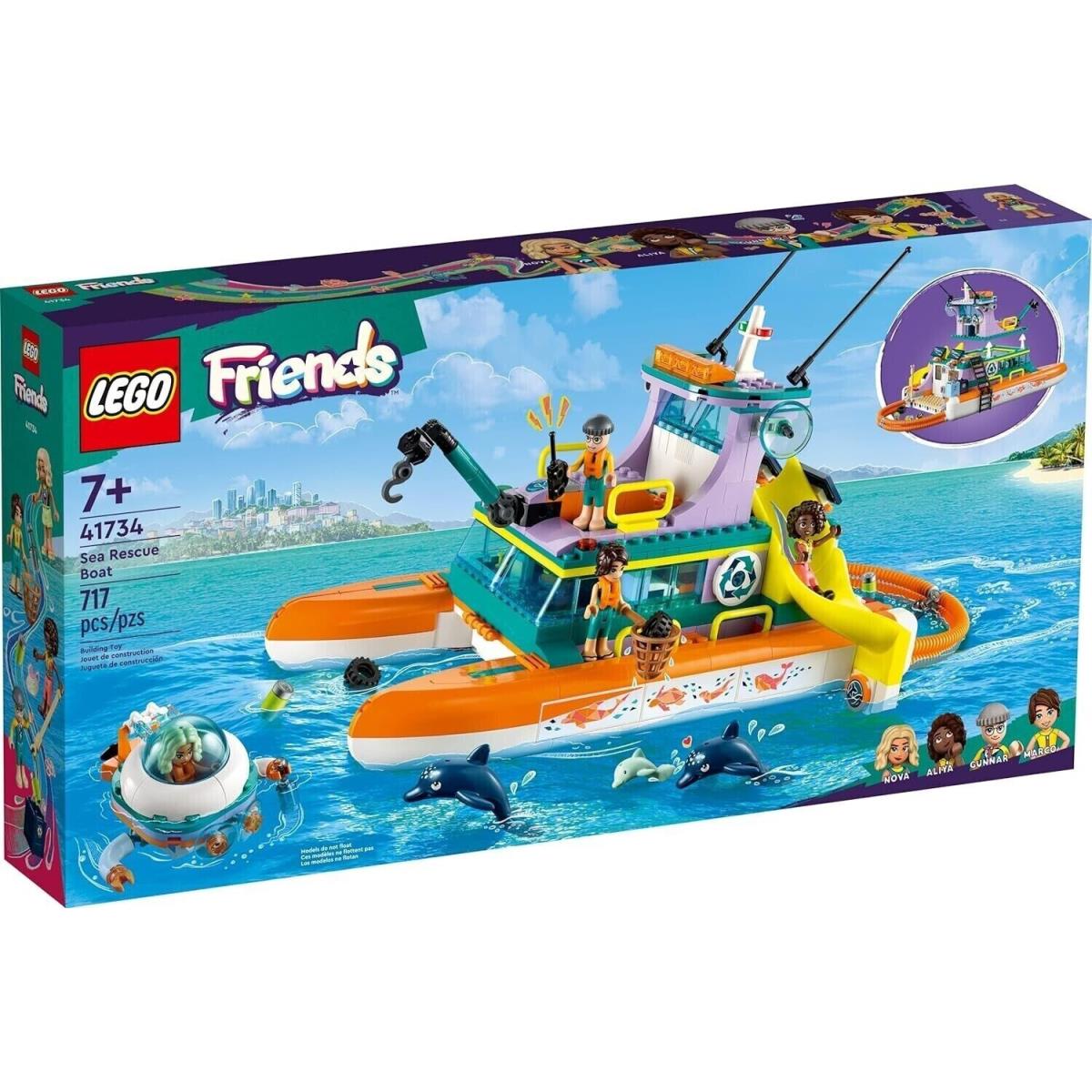 Lego Friends Sea Rescue Boat 41734