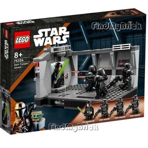 Lego Star Wars The Mandalorian 75324 Dark Trooper Attack