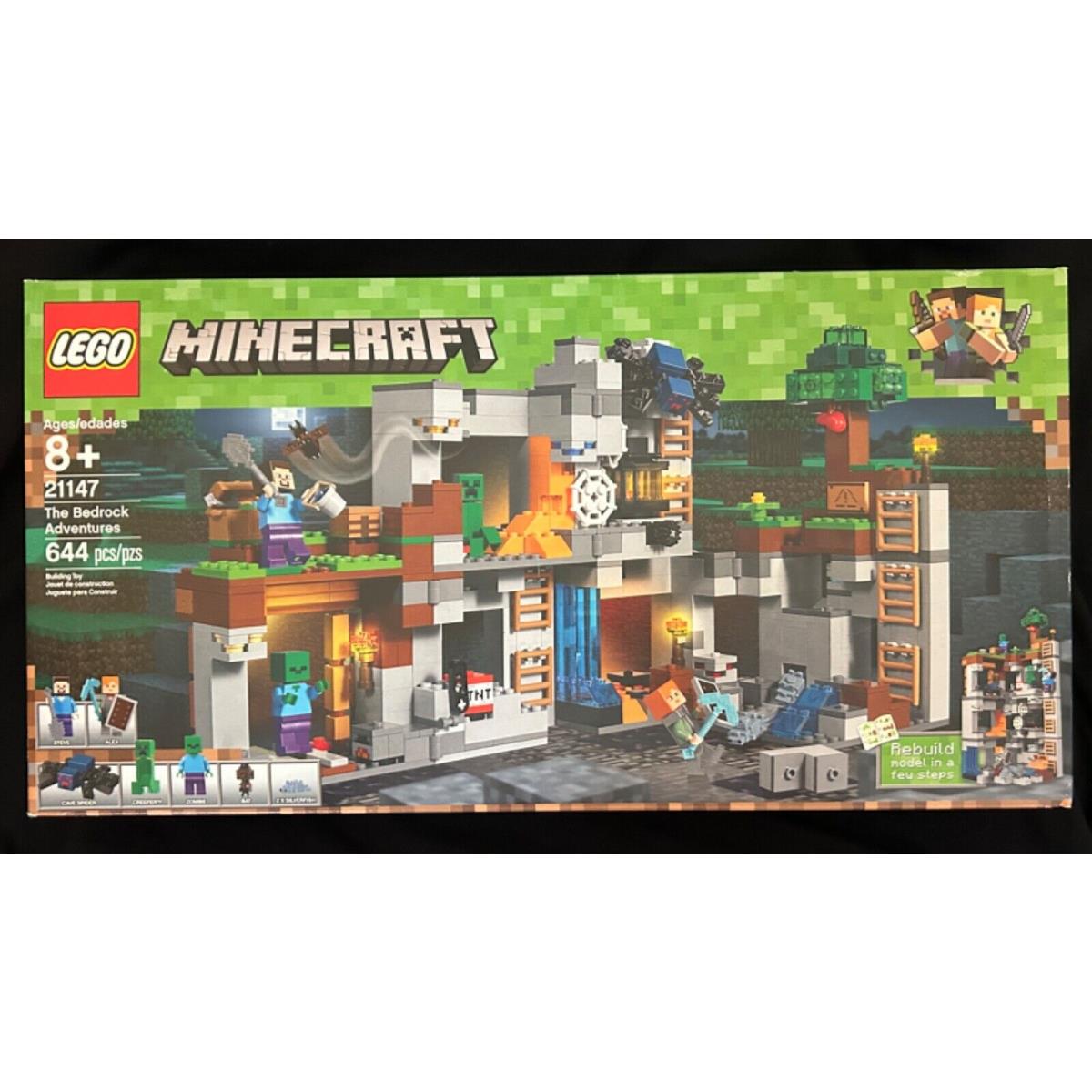 Lego Minecraft 21147 The Bedrock Adventures