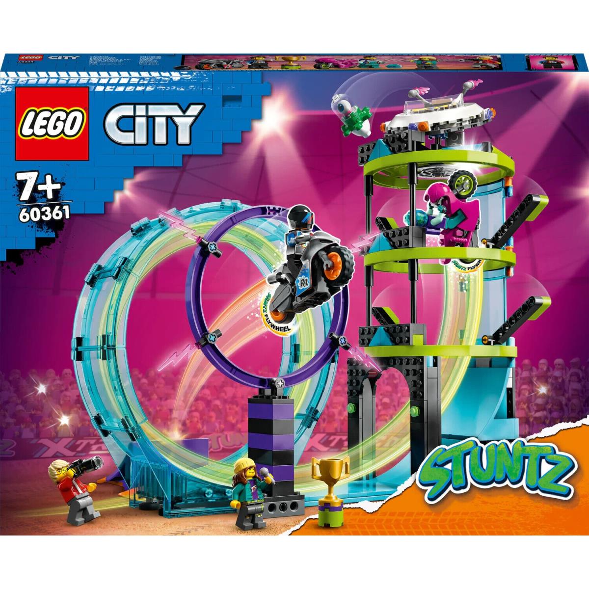 Lego City Stuntz Ultimate Stunt Riders Challenge Set 60361