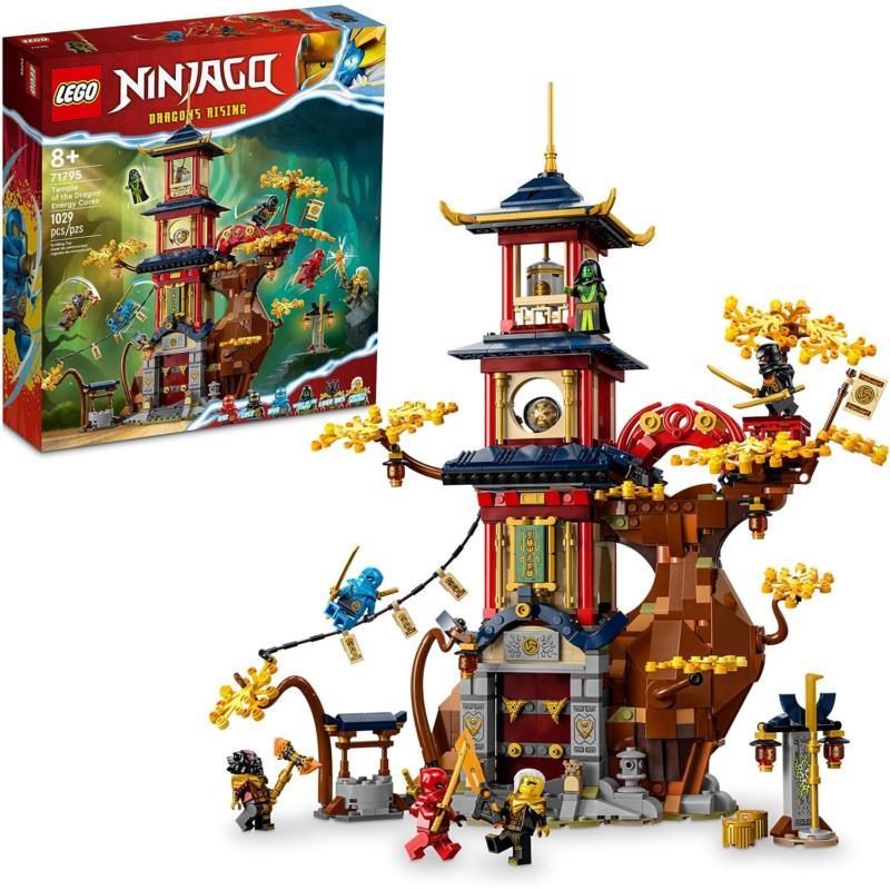 Lego Ninjago Temple of The Dragon Energy Cores 71795 Building Toy Set Gift