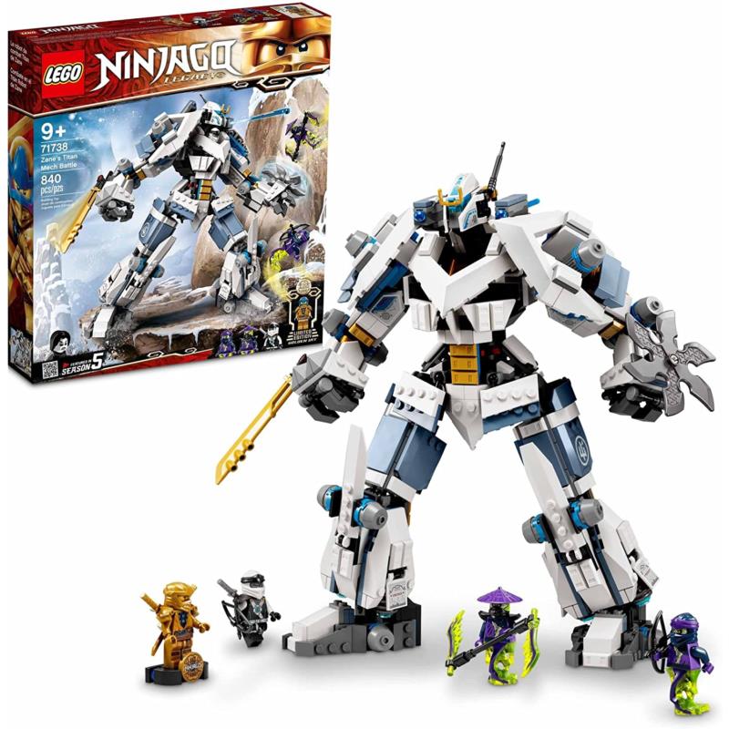 Lego Ninjago Legacy Zane s Titan Mech Battle 71738 Action Figure Building Set