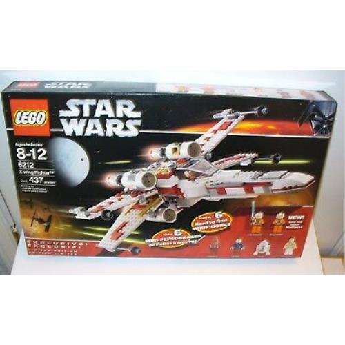 Lego Star Wars X-wing Fighter Set 6212 Hoth Leia R2-D2 Wedge Minifigs