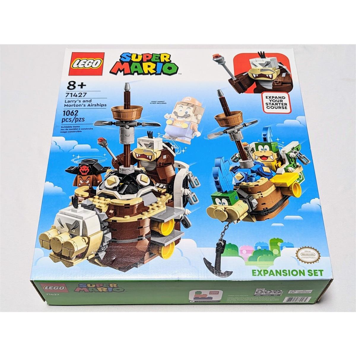 Lego 71427 Super Mario Larry s and Morton s Airships Buildable Expansion Toy Set