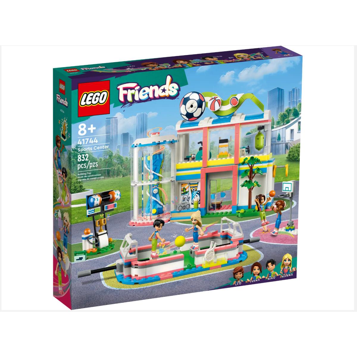 Lego 41744 Friends Sports Center Building Toy 8+