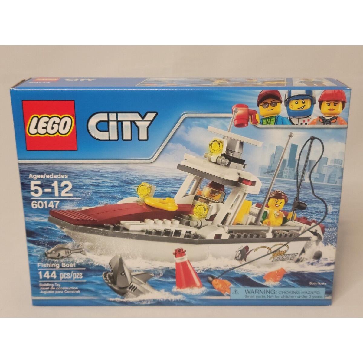 Lego 60147 Fishing Boat City Shark Boat Really Floats Angler