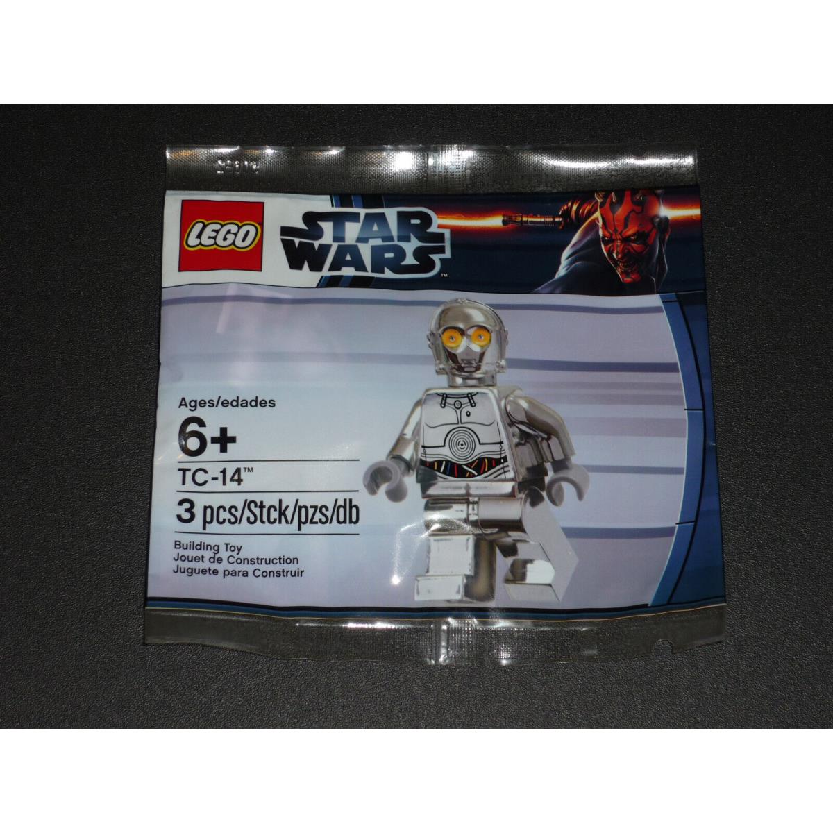 Lego 5000063 Star Wars Chrome TC-14 Collectible Minifigure Polybag
