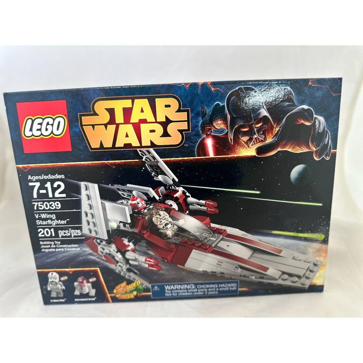 Lego Star Wars 75039 V-wing Starfighter Retired Rare Mint